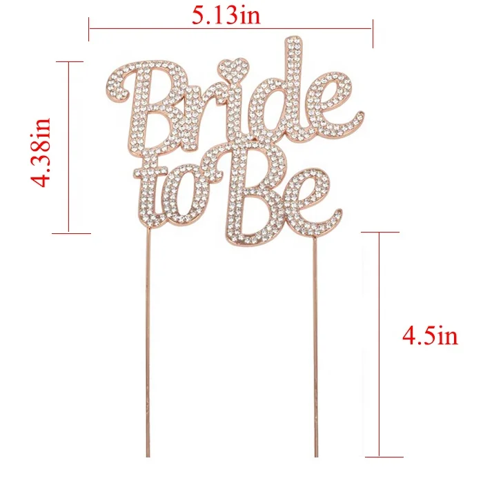 bride rhinestone cake topper rose gold size.jpg