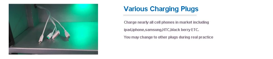 Commercial Cell Phone Charging Station , Coin Operated Mobile Device Charging Station Kiosk APC-04A-4