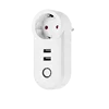 Tuya smart plug Voice Controlled by Alexa Echo Dot Google Home double USB port