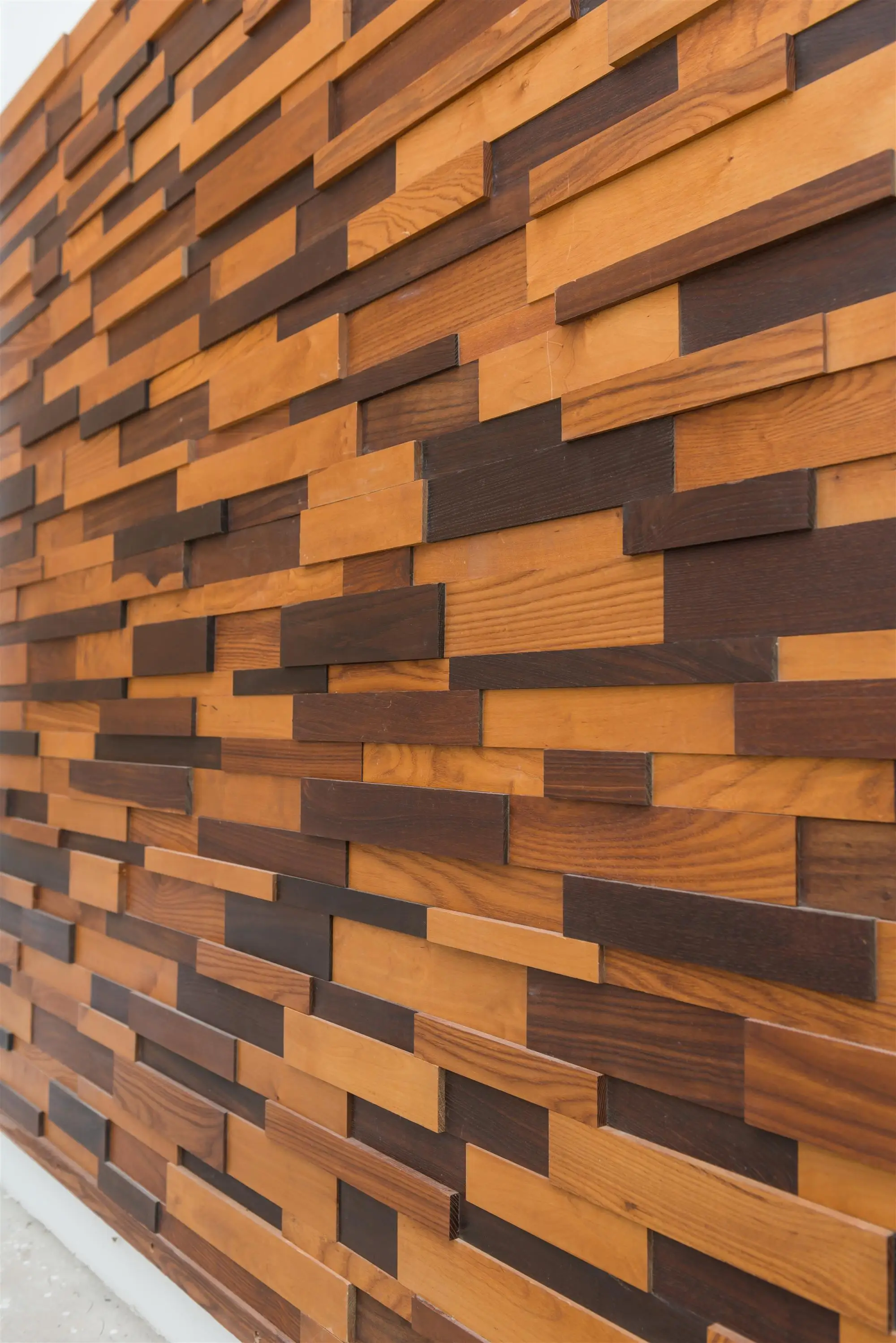 3D Colored  Exterior Decorative  Wall Panels