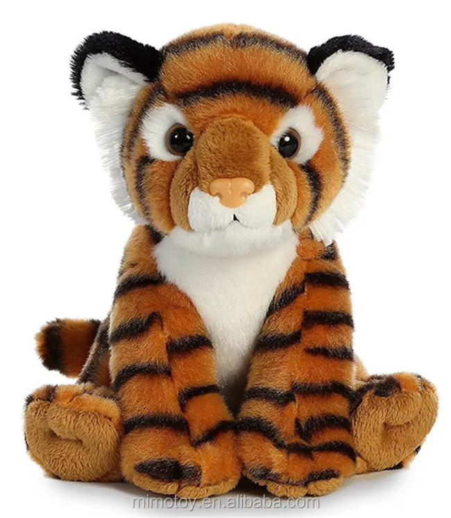 fluffy tiger toy