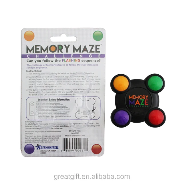 Memory Maze Challenge by Westminster Electronic Game for sale online 