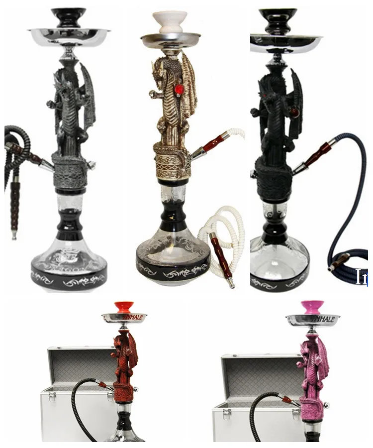 Hermoso Diseño Inhalar Shisha Dragon Warrior Hookah Buy Guerrero