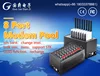 multi-port gsm modem quad band 8 port Q24plus sending and receiving BULK sms usb gprs modem support at command