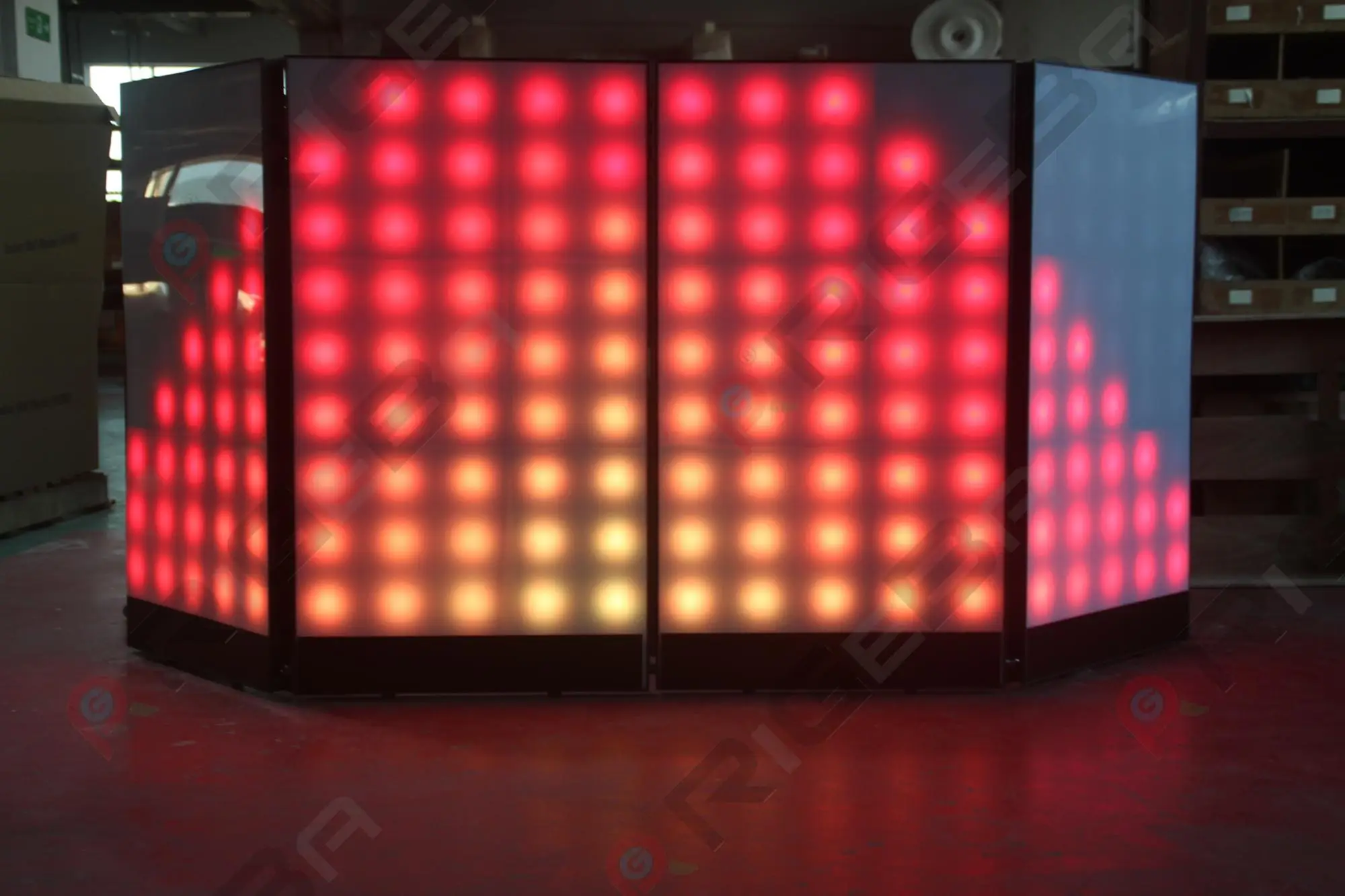 Our Customized Design Rgb Full Color Dj Booth Facade On Sale - Buy Dj  Facade,Dj Booth,Digital Dj Booth Facade Product on Alibaba.com