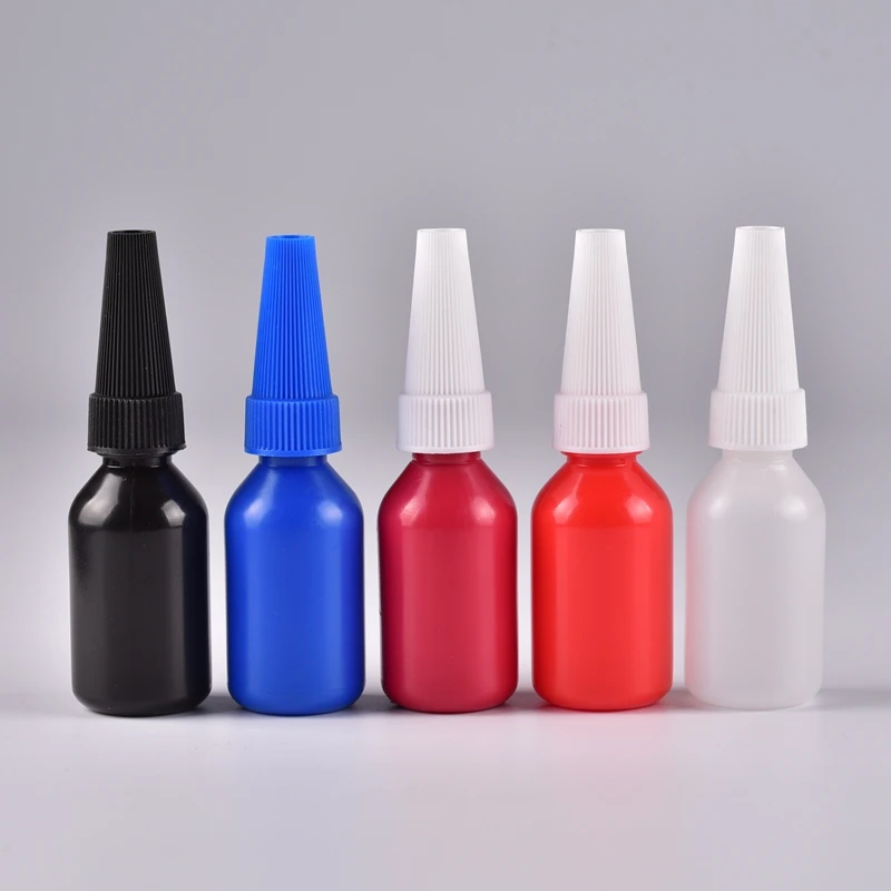 Round Shape Ldpe / Hdpe Plastic Anaerobic Adhesive Glue Threadlocker