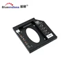 Plastic Aluminum Universal Optibay 2nd HDD Caddy 9.5mm SATA3.0 2.5" SSD CD DVD to HDD Case Enclosure CD-ROM ODD