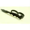 Fashion vintage half bat metal double finger ring for men JZ093