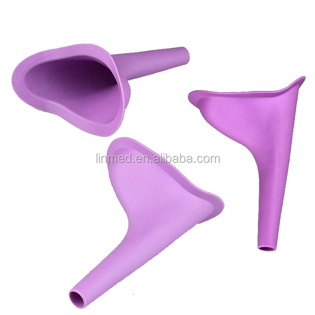 ZHAOXX Femelle R/éutilisable sans Squat Femelle Urinoir Portable Urinoir Entonnoir Dispositif Debout Pisser Aide Camping Voyage Toilettes pour Femmes