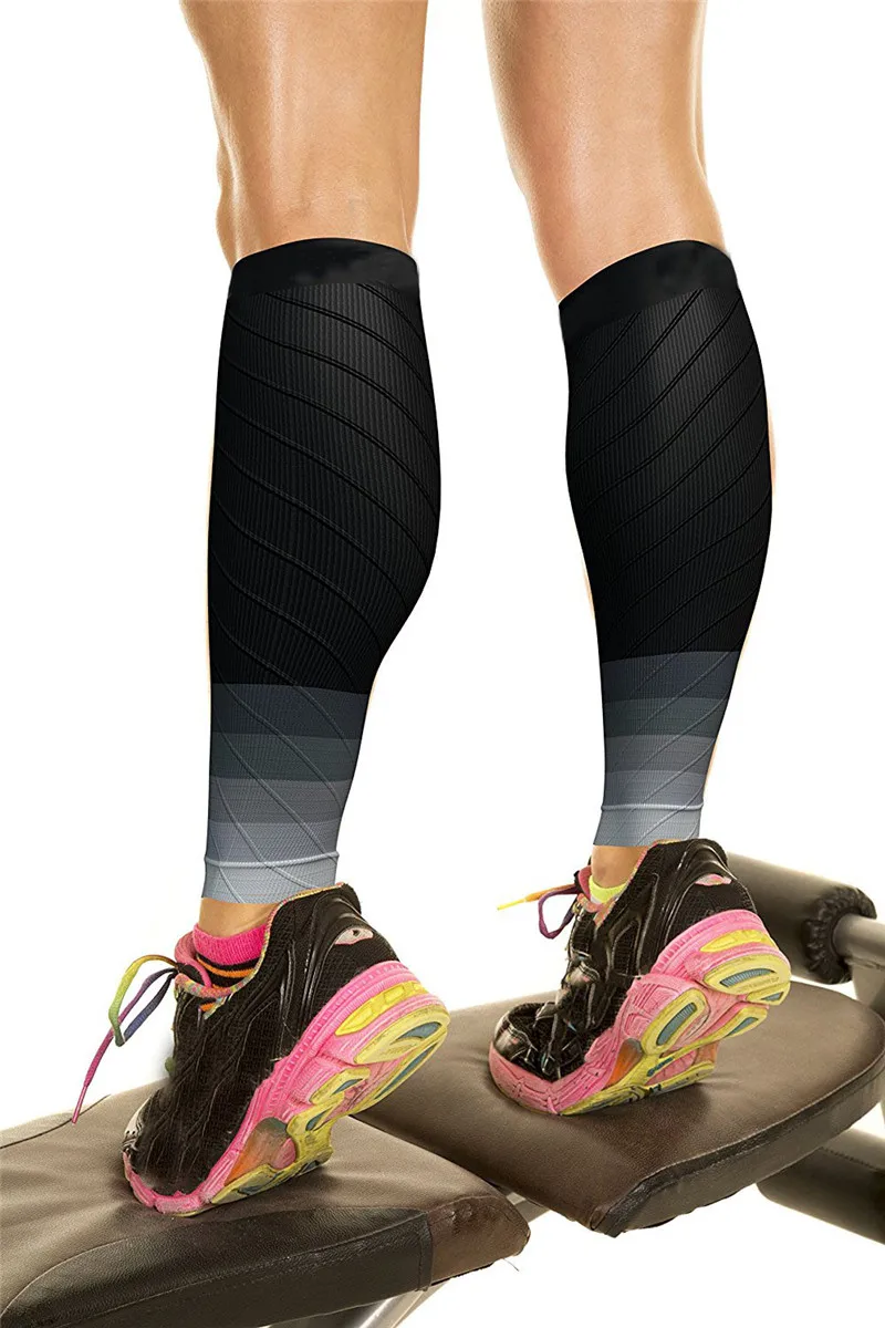 Hot selling Shin Calf Compression Sleeves Sporty Running slim Leg Socks