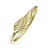 Gemnel dainty jewelry new design gold finger angel wing ring models for men