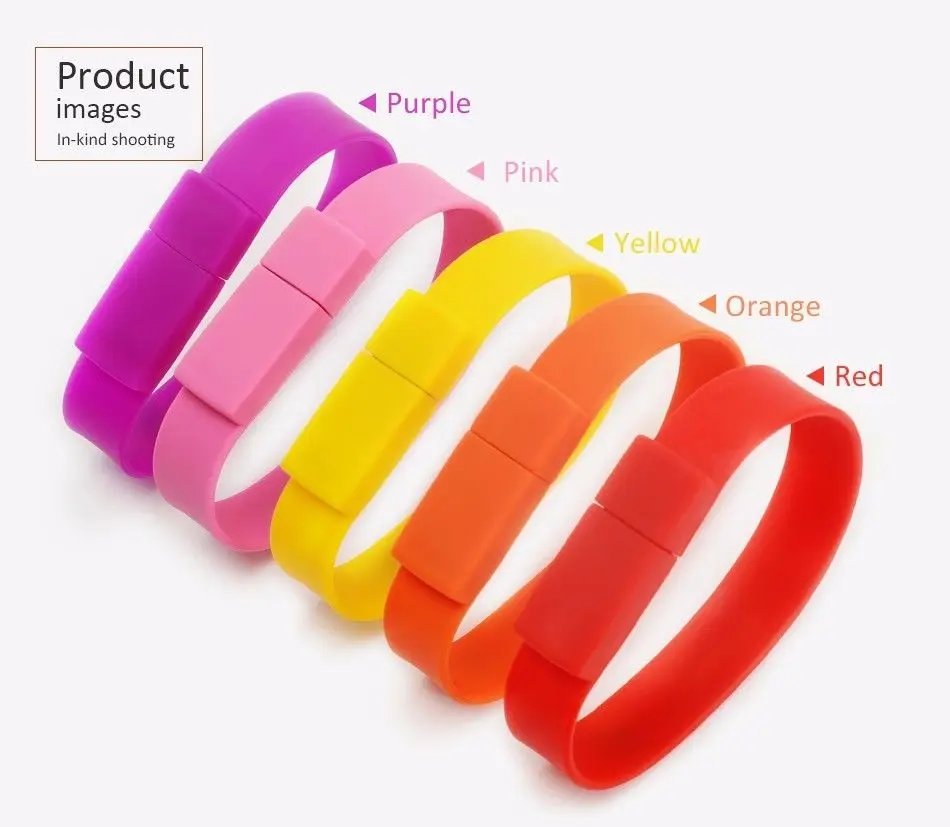 innovative gadget Fashion Silicone Bracelet Men flexible 1gb 2gb 4gb 8gb 16gb wristband oem usb flash drive