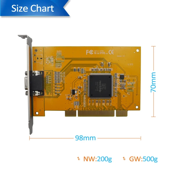 KDM-404B HD DVR CARD size