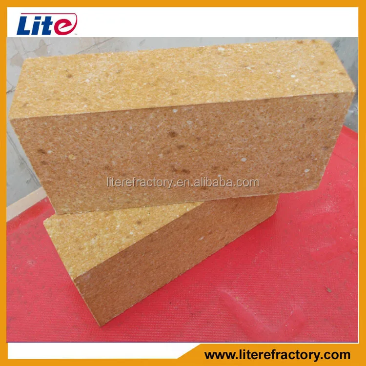 High Cold Crushing Strength Heat Resistant Refractory Silica Mullite Brick For Cement Kiln Industry /Steel Plant