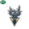 New style wolf pattern Toothbrush embroidery patch for costume