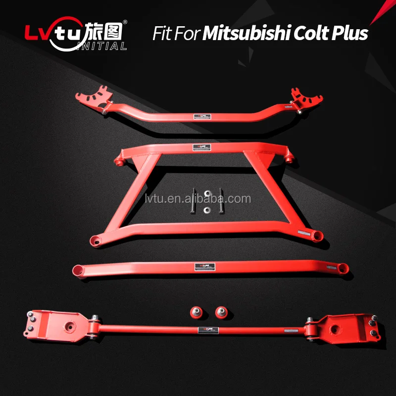Front Strut Torsion Bar Sub Frame Suspension Tie Brace For Mitsubishi
