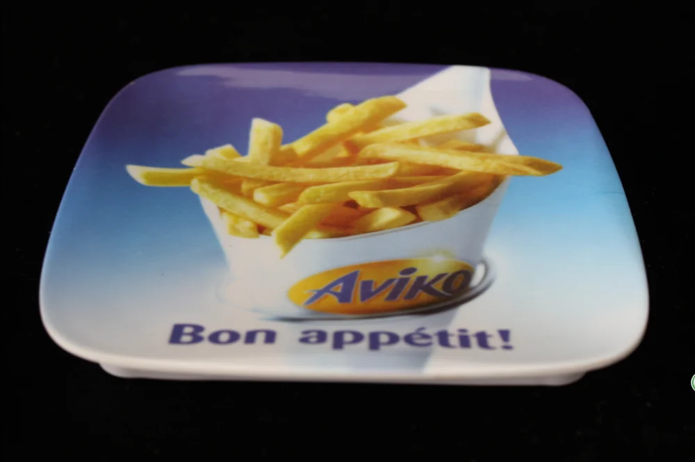 100%melamine french fries plate