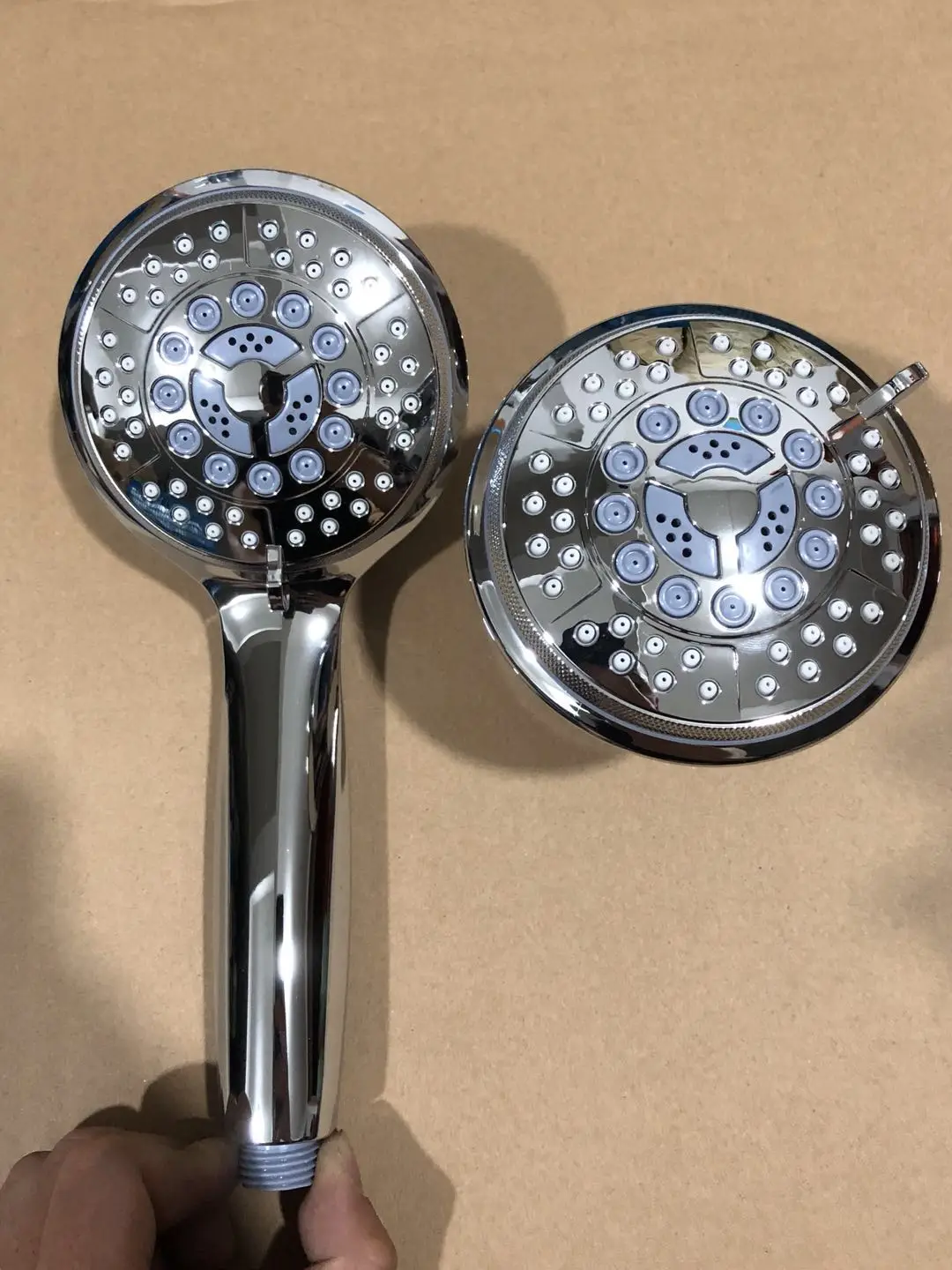 Hot Amazon Handheld Showerhead & Rain Shower Combo High Pressure 4