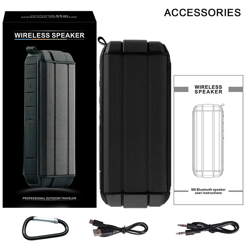 New Product Ideas 2019 Portable Outdoor Waterproof Speaker for mobile phones - ANKUX.COM