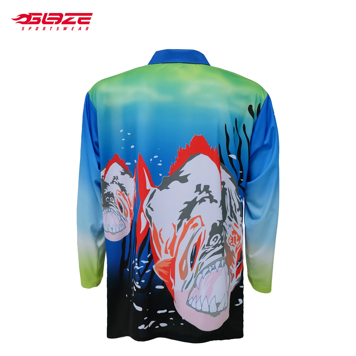 blank fishing jerseys