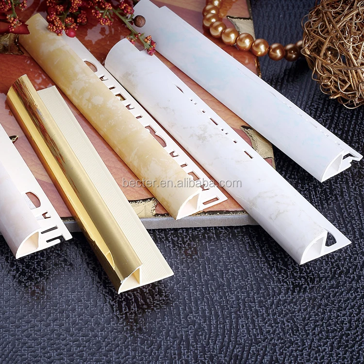 Selfadhesive Aluminum Skirting Profile 60mm Wall Protector Base Curved