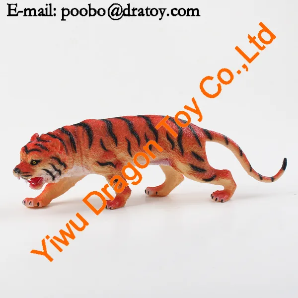 tiger plastic toy