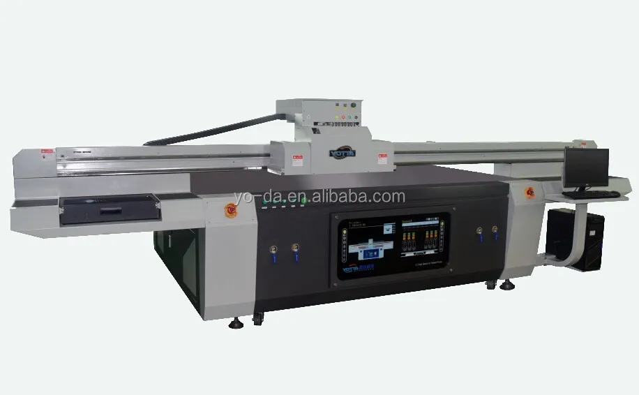 High efficeincy 3d glass uv flatbed printing machine in Chinese Factory