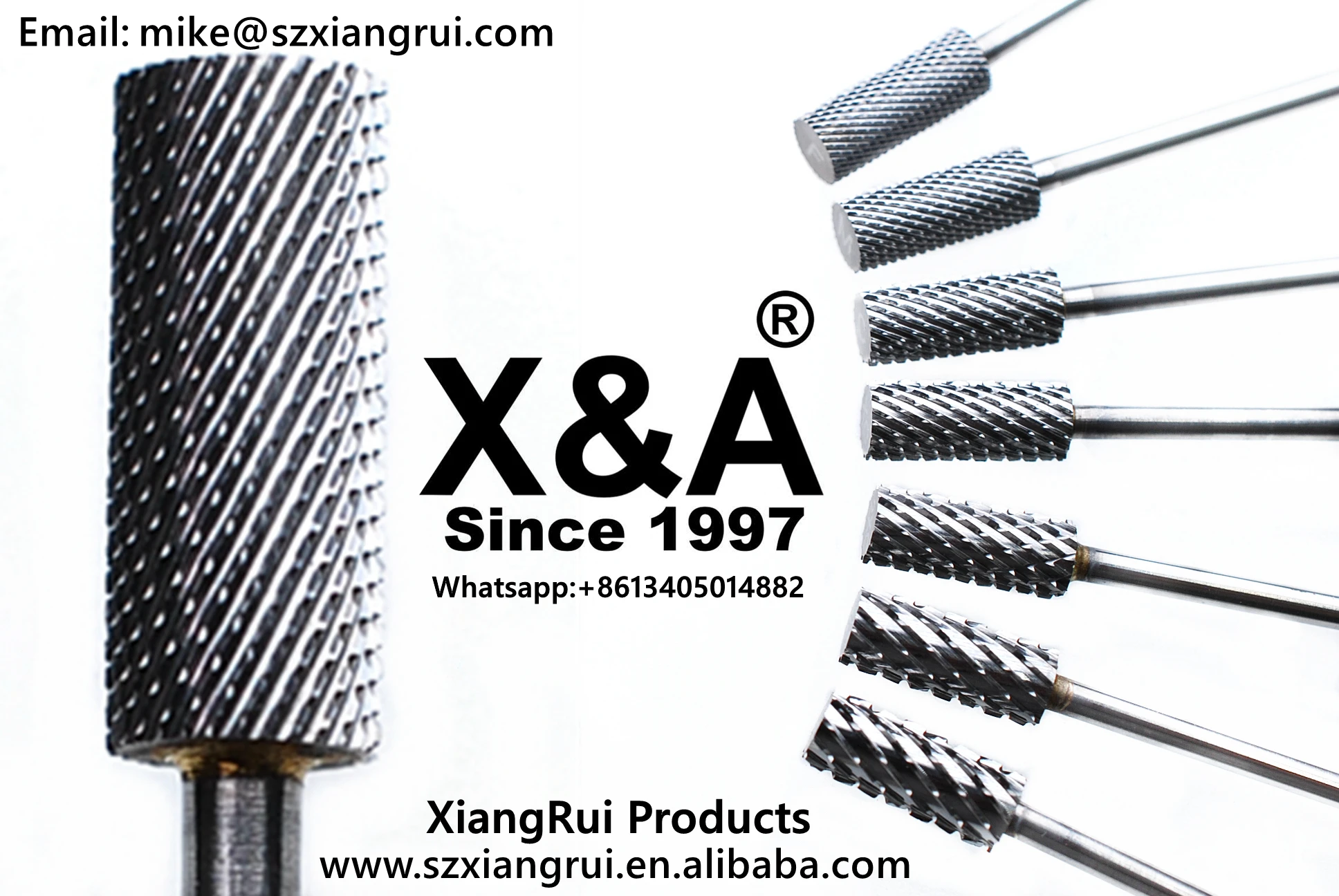 X&a Brand Small Size Small Barrel Bit Tungsten Carbide Nail Drill Bit