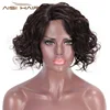 Aisi Hair Brazilian Human Hair Lace Front Short Bob Wigs Afro Kinky Curly Frontal Big Wave Wigs for Black Women