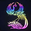 46cm width CSRG-8004GD Rainbow Reflective Heat Transfer Vinyl/film for plotter/laser machine into GRAPHIC CHARACTER LOGOS labels