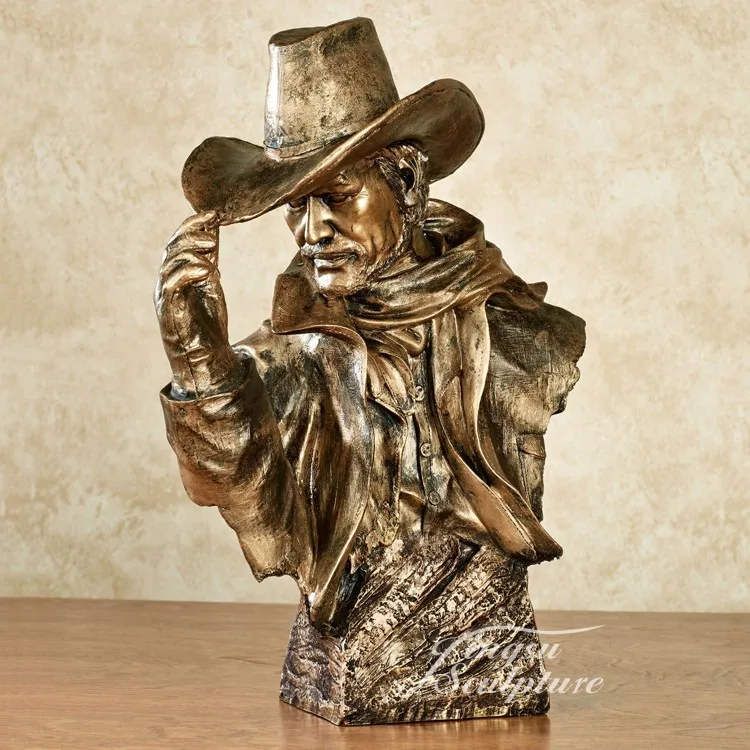 Professional Supply Bronze Life Size Cowboy Statue Buy Life Size
