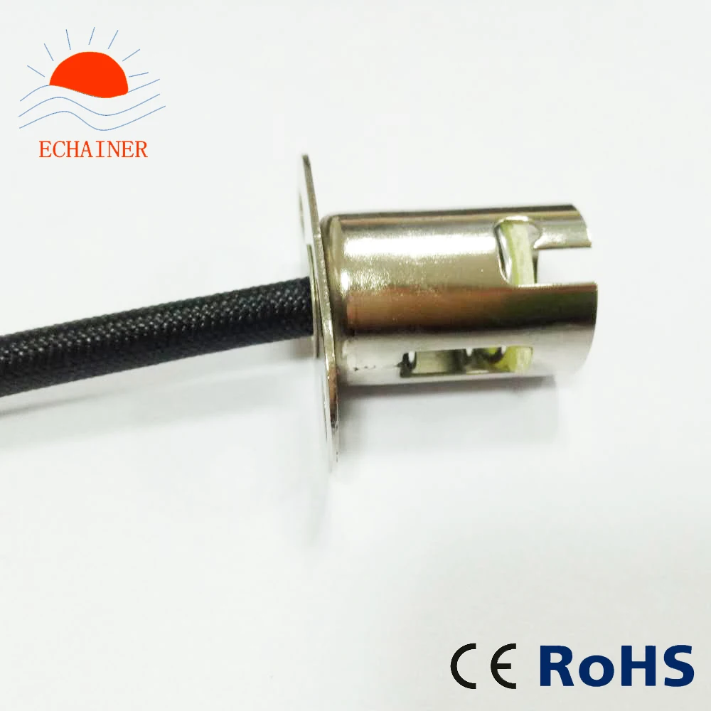 B15d Lamp Holder With Wire B15d Flat Foot Lamp Holder B15d Led Bulb ...