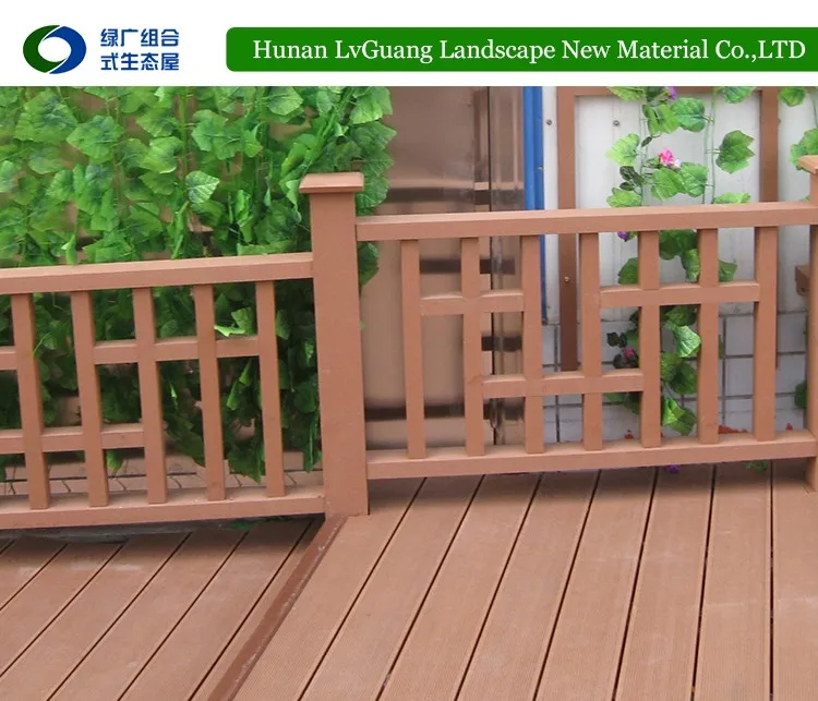 New wpc indoor wood railing designs railing with low price
