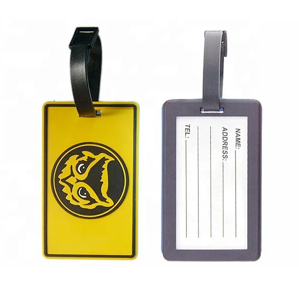 pvc bag tag