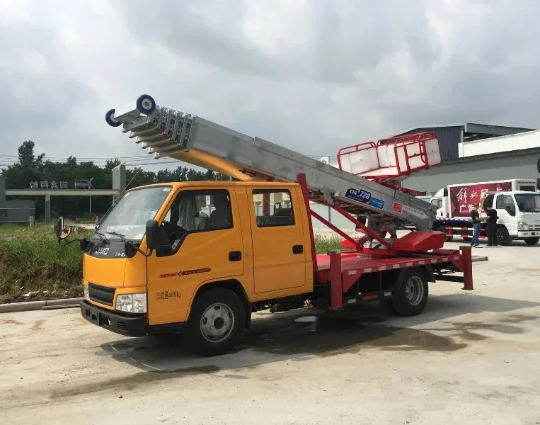 38meters Aerial Ladder Moving House Truck/ladder Lift Truck Buy