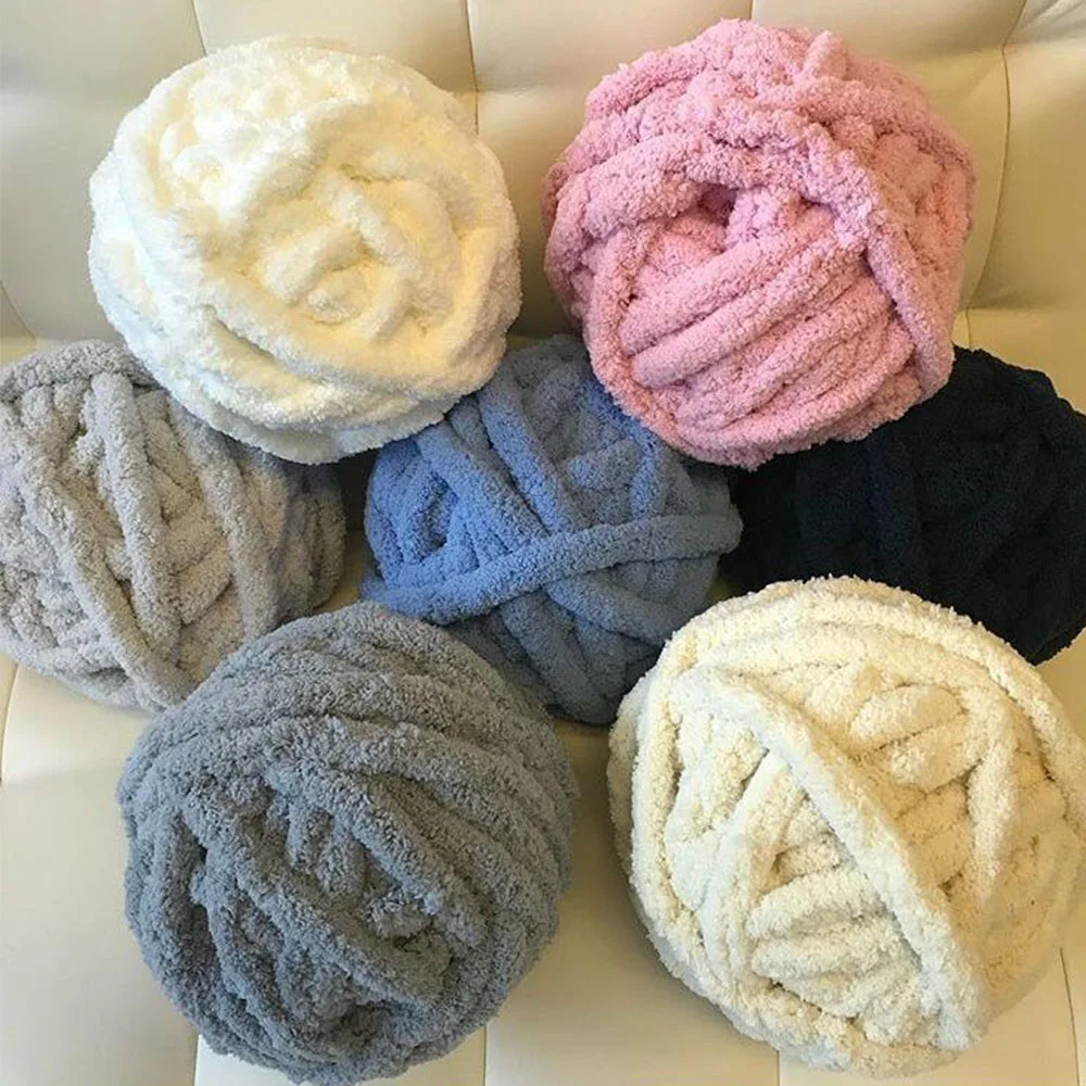 Super Chunky Chenille Yarn For Hand Knitting Blankets From China ...