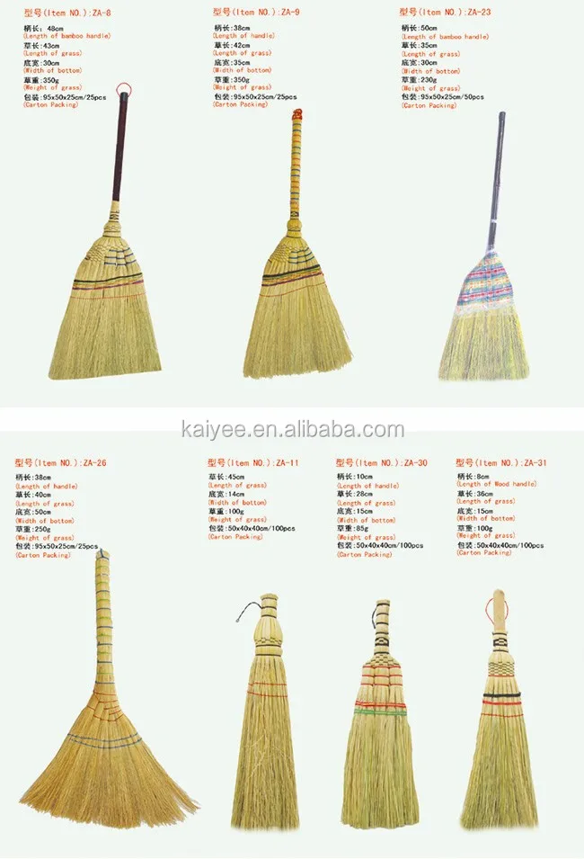 Handmade Brooms Cheap Wholesale Long Handle Garden Straw Brooms Buy