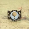 Steampunk Balloon ring steampunk Explore grunge glass Photo Cabochon ring