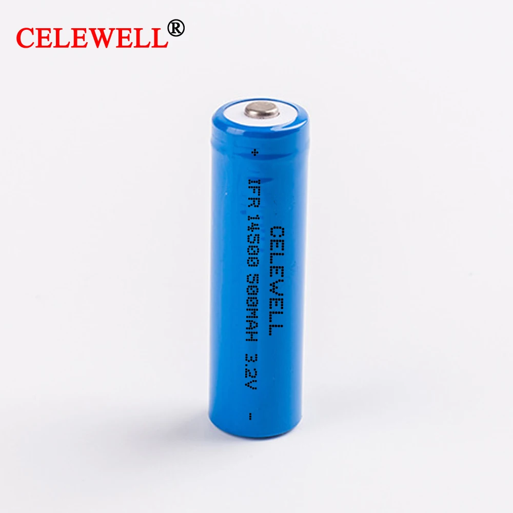 Great Power 100% Peak Energy Rechargeable Lifepo4 Battery 14500 3.2v ...