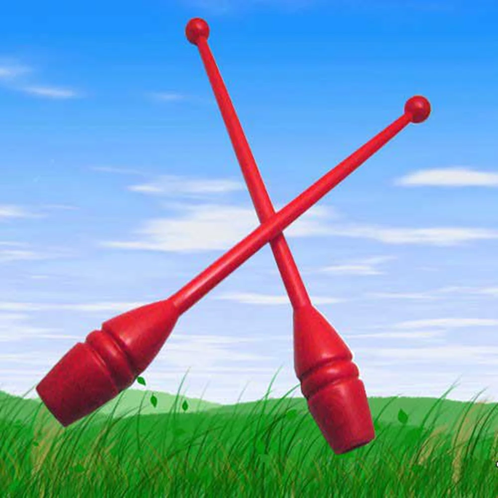 Rhythmic Gymnastics Stick Clubs Gymnastics Training Equipment Tool 44cm