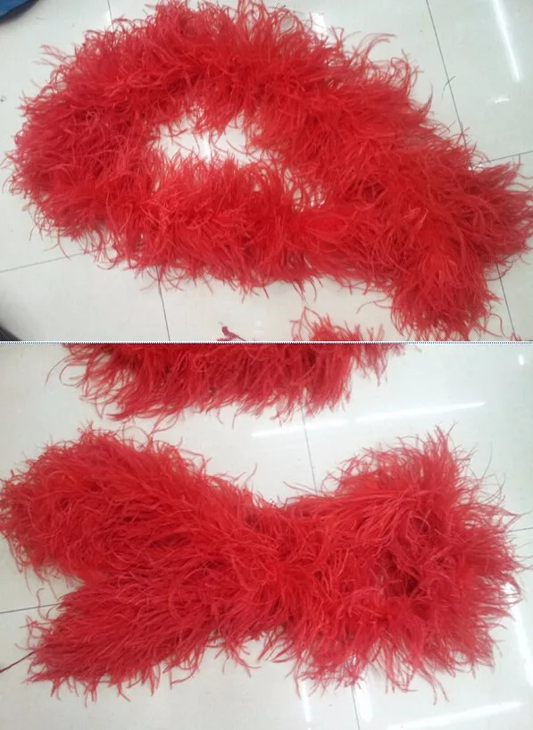 Gold Supplier Crafts Wholesale Dyed Royal Blue Ostrich Feather BoasWholesale Cheap Scarf Blue Feather Boas ostrich Feathers boa