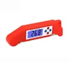 Food oil thermometer folding temperature meter integrated probe