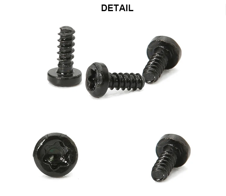Black Zinc Plated Self Tapping Thread Torx Cheese Head Screw Buy Torx