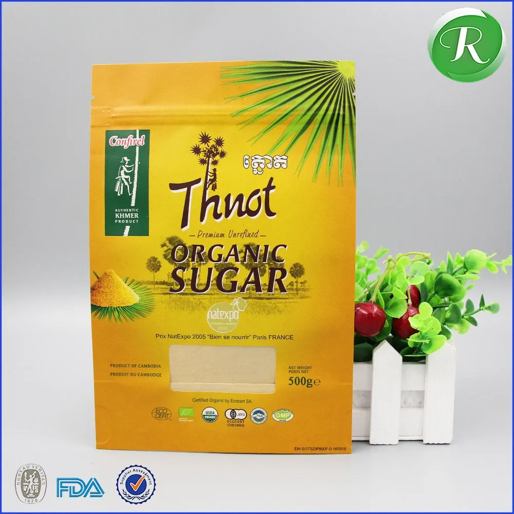Wholesale Moistureproof Kraft Food Grade Packaging Small Wax Lined