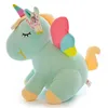 High Quality Cartoon Gift Rainbow Pink Girls Stuffed Unicorn Soft Plush Toys