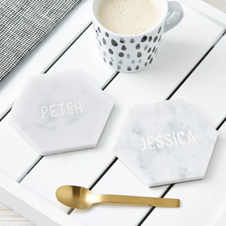 Marble Drink Coasters