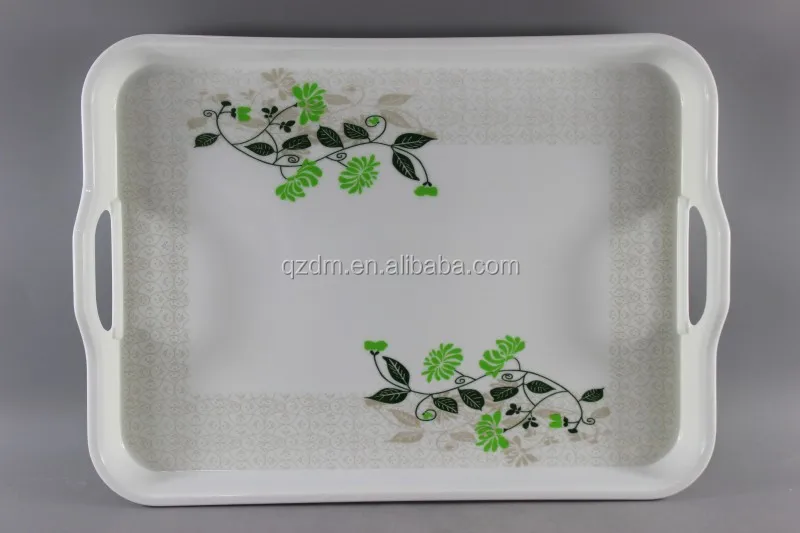 17.35inch Melamine serving tray 30% melamine tray