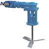Bevel gearbox transmission gearbox for concrete mixer fishing reel worm shaft