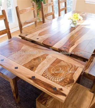 Extension Natural Wooden Dining Table Set Extension Natural Wooden Dining Table
