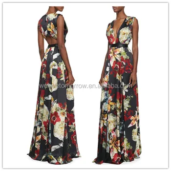 tropical evening gowns